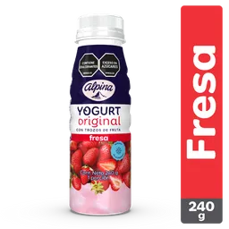 Yogurt Original Fresa Botella 240 g