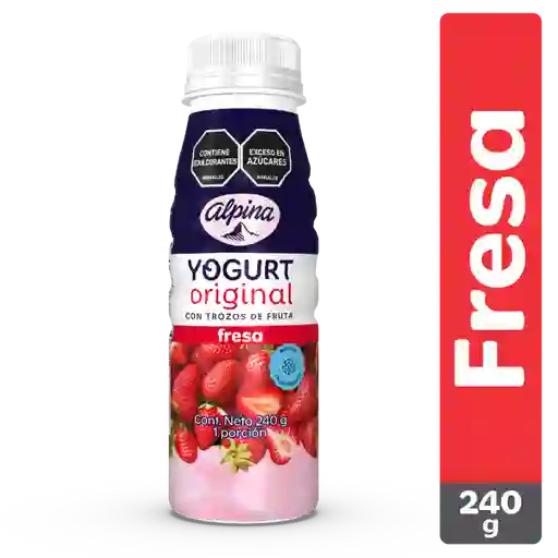 Yogurt Original Fresa Botella 240 g