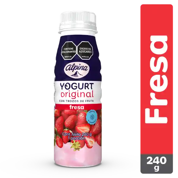 Yogurt Original Fresa Botella 240 g