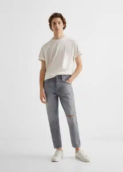 Pantalón Jean Tapfitbr Tejano Gris Talla 19 Mango Teen Boy Mango