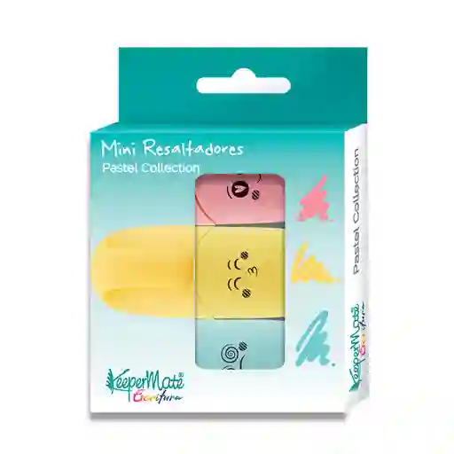 Legis Resaltador Mini Pastel Surtido