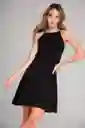 Vestido Prana Color Negro Talla XL Ragged