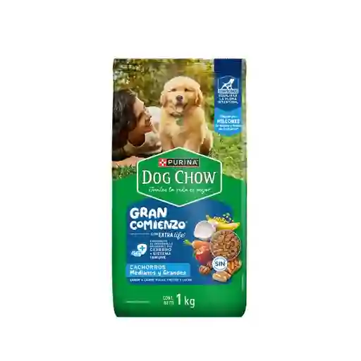 Dog Chow Alimento Perro Cachorros Medianos y Grandes