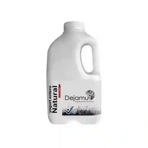 Yogurt Entero Sabor Natural Sin Dulce X 2 Lt