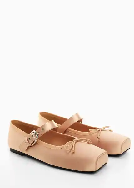 Zapatos Ballet1 Nude Talla 37 Mujer Mango