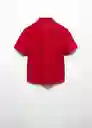 Camisa Dragon Niños Rojo Talla 7 Mango