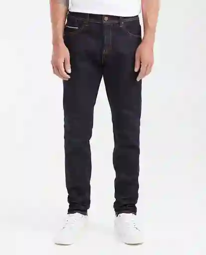 Jean Súper Slim- Rider Azul Dark Ultraoscuro T 34/32 Chevignon