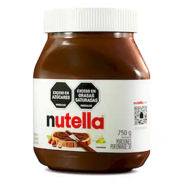 Nutella Crema de Avellana Con Cacao Esparcible