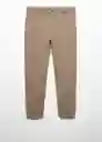 Pantalón Murlo Beige Talla 38 Hombre Mango