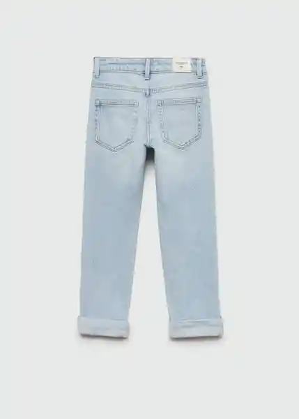 Jean Regular Tejano Claro Talla 06 Niños Mango