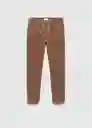 Pantalón Luke Marron Talla 13 Niños Mango