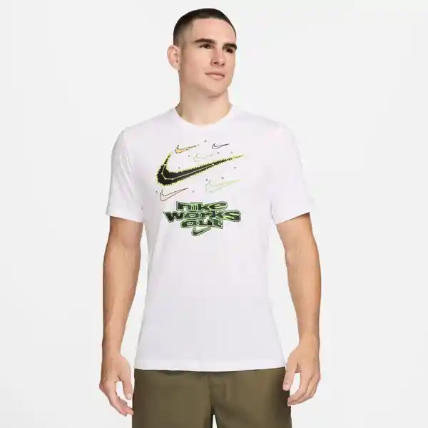 Nike Camiseta M Df Tee Iykyk Su24 Para Hombre Blanco Talla L