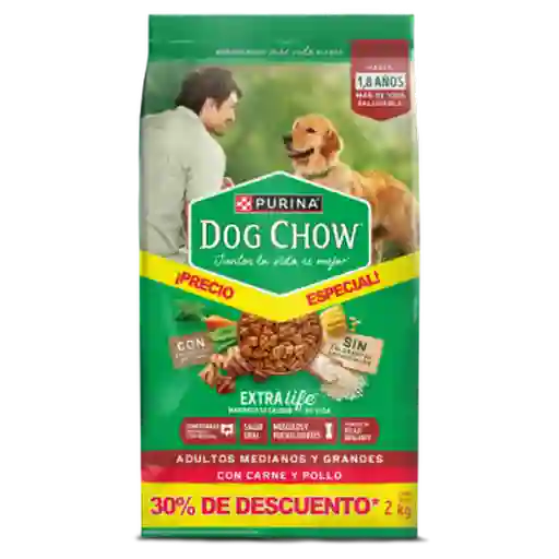 Dog Chow Alimento Para Perro Adultos Medianos y Grandes