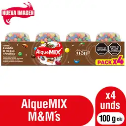 Alqueria Alquemix M&M 100 g x 4 Und