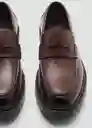 Zapato Moctrac Marrón Talla 42 Hombre Mango