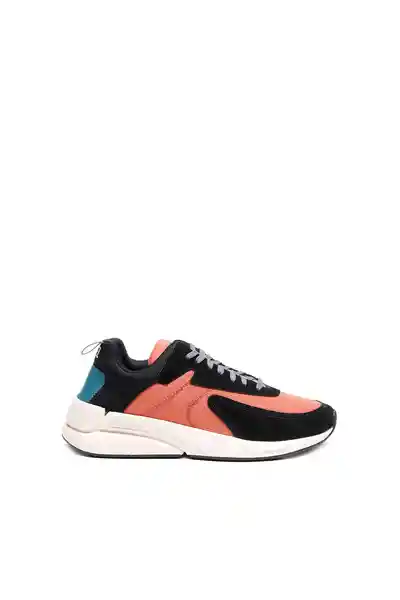 Diesel Tenis S-Serendipity Low cu Negro/Rojo Talla 9