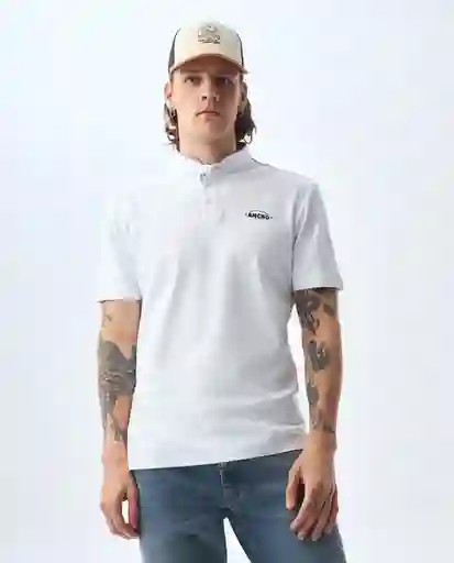 Camiseta Hombre Blanco Talla M 801G002_BLA110601 Americanino