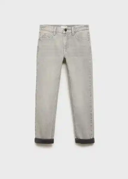 Jean Santi Tejano Gris Talla 06 Niños Mango