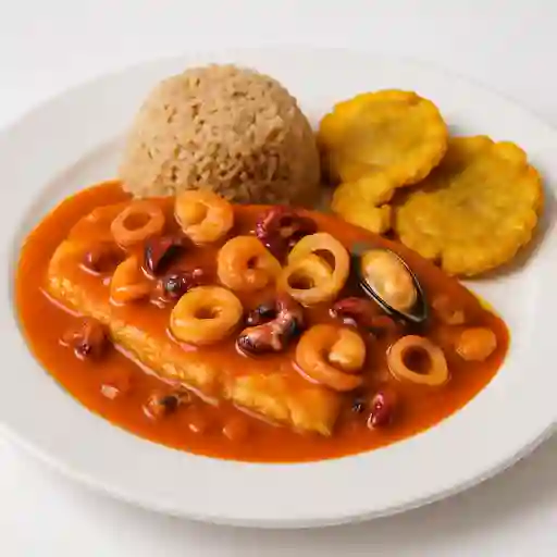 Filete de Robalo a la Marinera