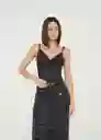 Vestido Mujer Negro Puro Ultraoscuro Talla S 479g003 Naf Naf