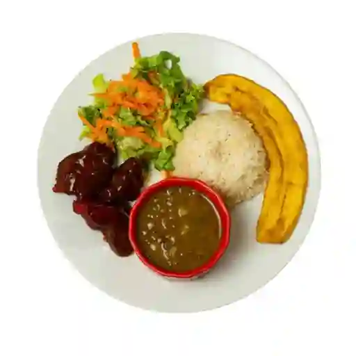 Costilla Ahumada en Salsa Bbq