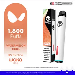 WAKA SOLO  VapeWatermelon Chill-5% 1.800 puff