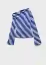 Blusa Celeste Celeste Talla M Mujer Mango