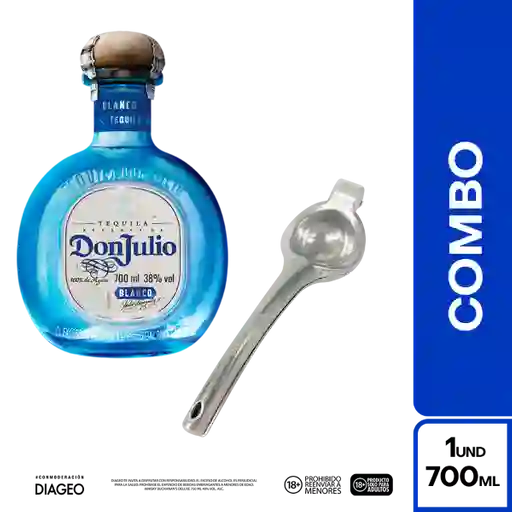 Combo Don Julio Tequila Blanco + Exprimidor