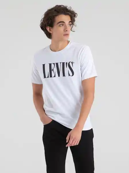 Levi's Camiseta Graphic Hombre Blanco Talla S