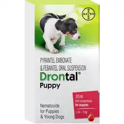 Drontal Antiparasitario Perros Cachorros 20 mL