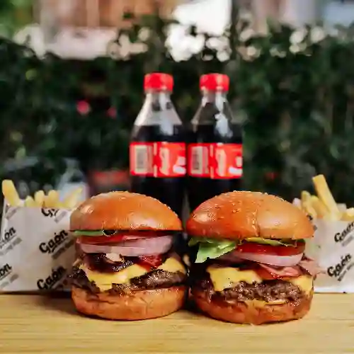 2 Combos Cheese & Bacon