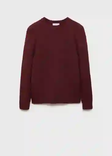 Buzo Jersey Moses Burdeos Talla L Hombre Mango