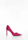 Zapatos Audrey 42 Fucsia Talla 37 Mujer Mango