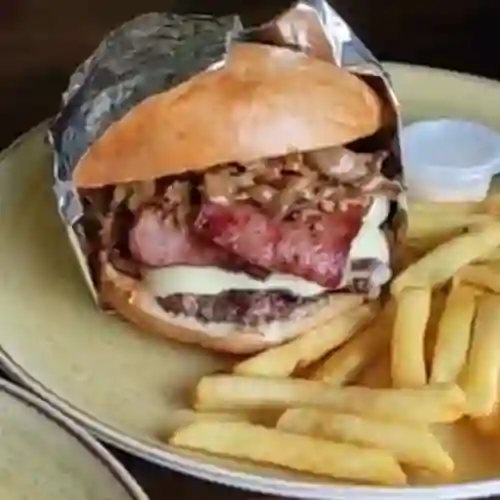 Super hamburguesa de lomo de res