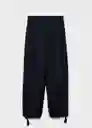 Pantalón Vicky Navy Talla Xs Mujer Mango