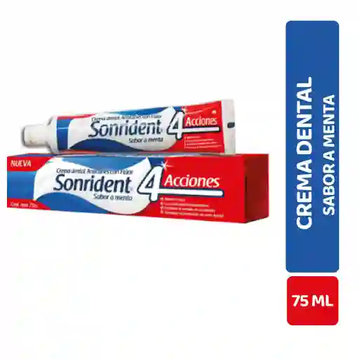 Sonrident Crema Dental Anticaries