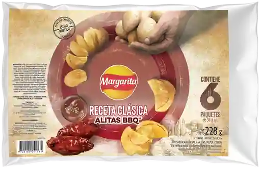 Margarita Papa Receta Clásica Sabor Alitas Bbq 38 g