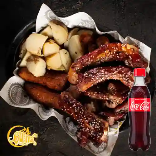 Combo Picada Mi Tierra Pequeña +Cocacola Orig 400ml