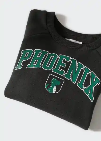 Sudadera Phoenix Antracita Talla 72 Niños Mango