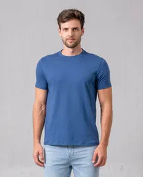 Camiseta Hombre Azul Talla XXL 21367 Rifle