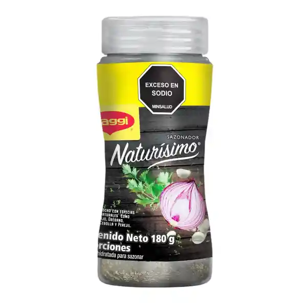 Sazonador Maggi Naturísimo Con Especias Naturales 180 g