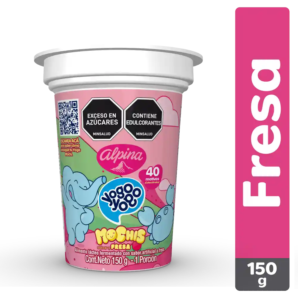 Yogo Yogo Alimento Lácteo Sabor a Fresa