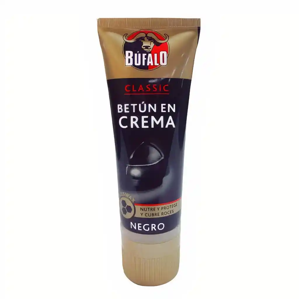 Bufalo Betun Crema Colapsible Negro