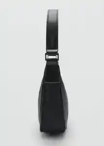 Bolso M Poma Negro Talla 99 Mujer Mango