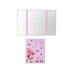 Espejo Triple Plegable Serie Rosita Fresita Miniso