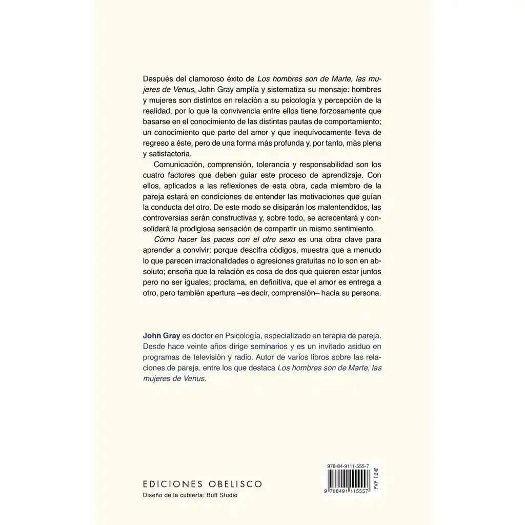 Cómo hacer las paces con el otro sexo