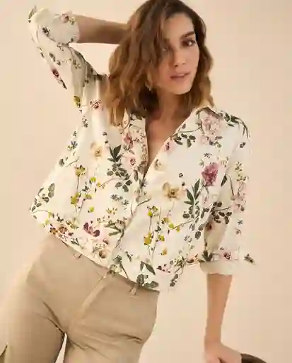 Chaqueta Crudo Puro Claro Talla L 422G011 Esprit