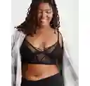 Bralette Negro Paisley Small American Eagle