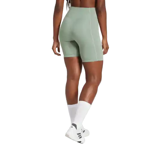 Adidas Licra Opt Ess St 7In Entrenamiento de Mujer Verde Talla S