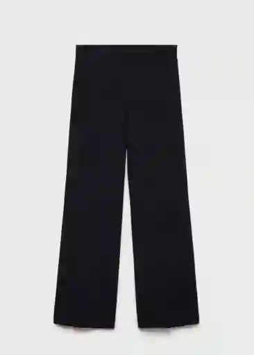 Pantalón Iguana Negro Talla 36 Mujer Mango